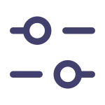 Sliders H SVG Icon